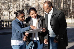 a immigrant family