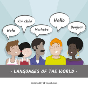 hello word representation in different language